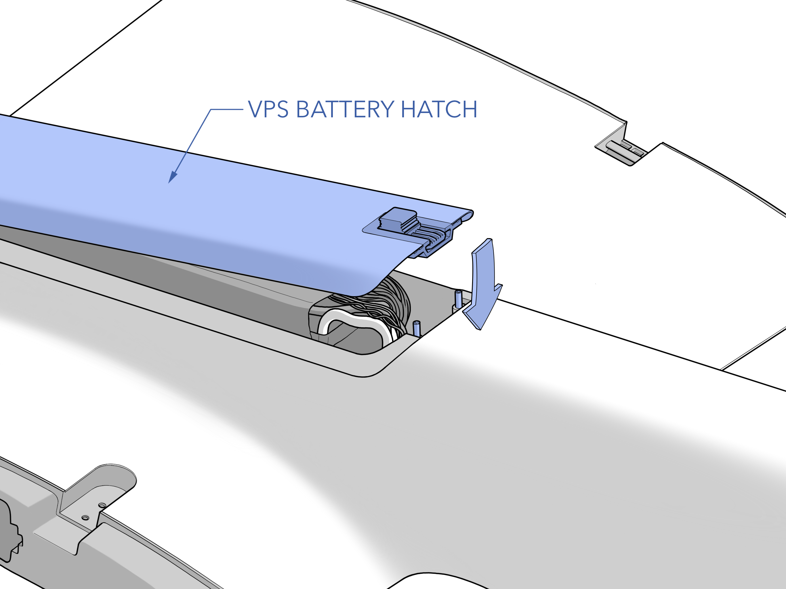 VPS Battery Hatch