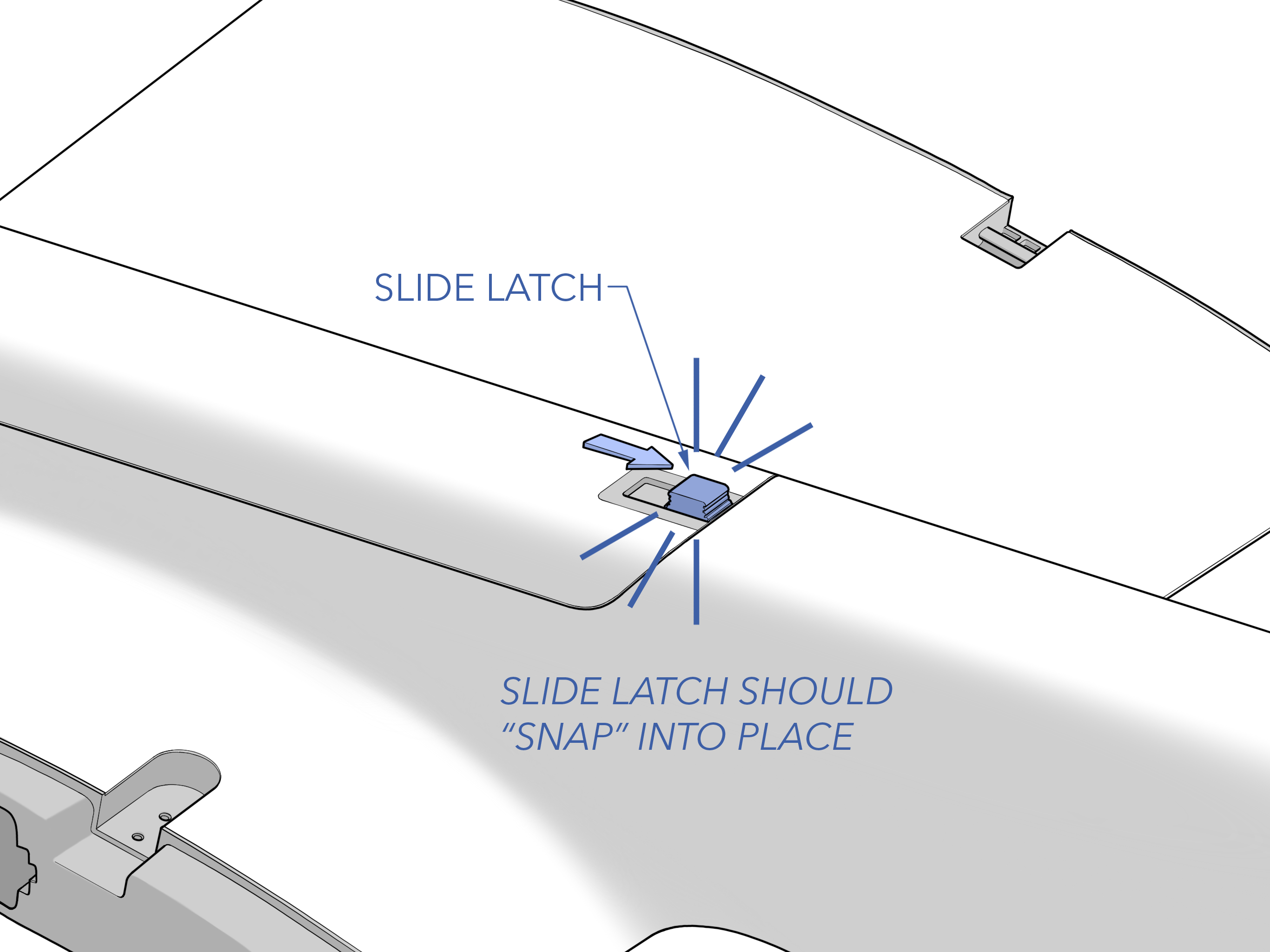 VPS Battery Latch