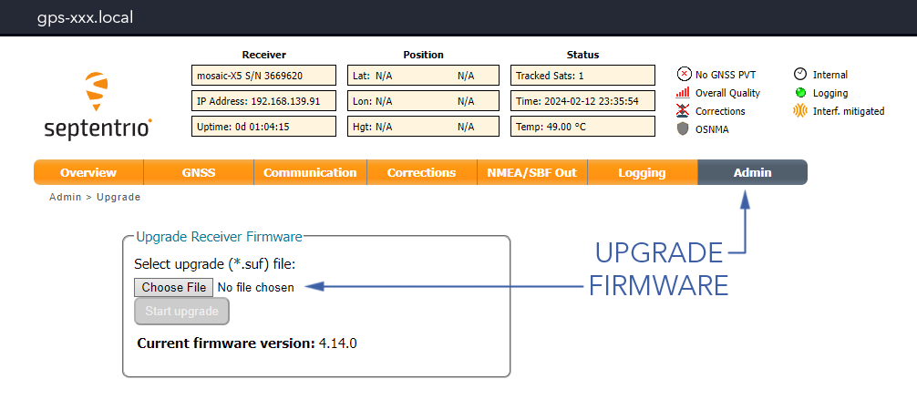 GPS Firmware