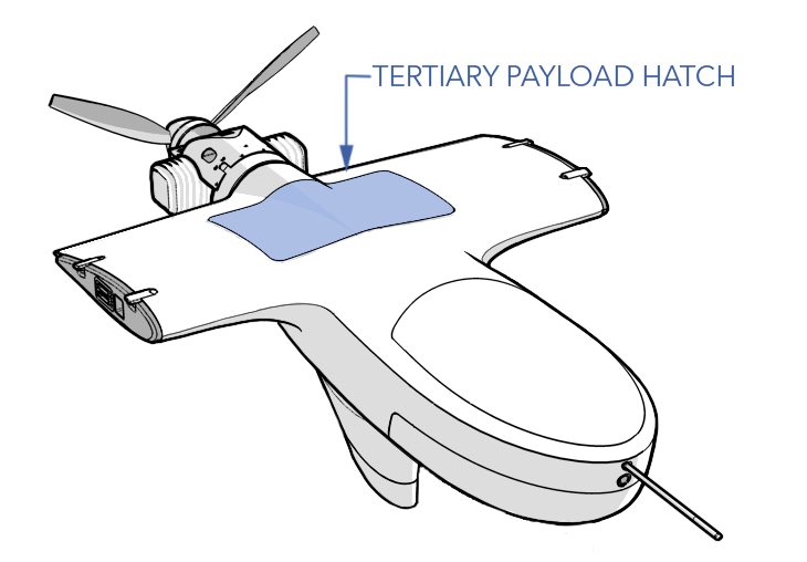 Tertiary Payload Hatch