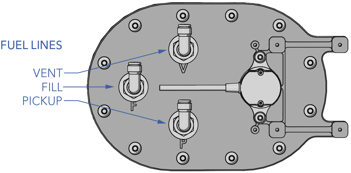 Fuel Bladder Location